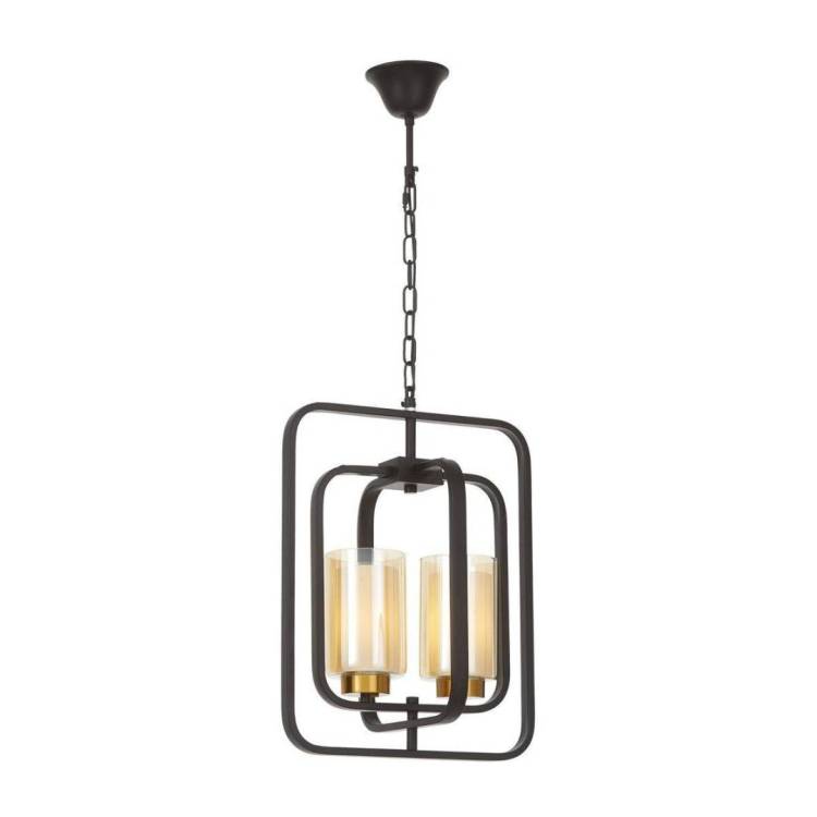 Подвесная люстра Lumina Deco Indivia Ldp 1238-2 Bk+Md