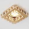 Встраиваемый светильник Ambrella light Crystal K110 CL/G фото 2