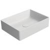 Раковина GSI Kube X 942909 50 см, белая матовая
