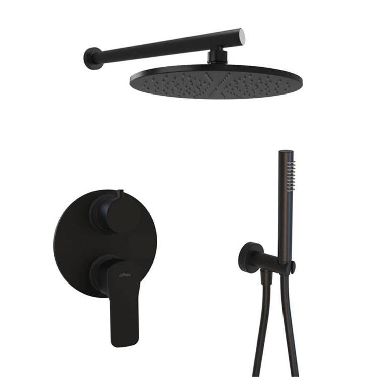 Душевой комплект Paini Viva Style P4YOSET26911SH черный