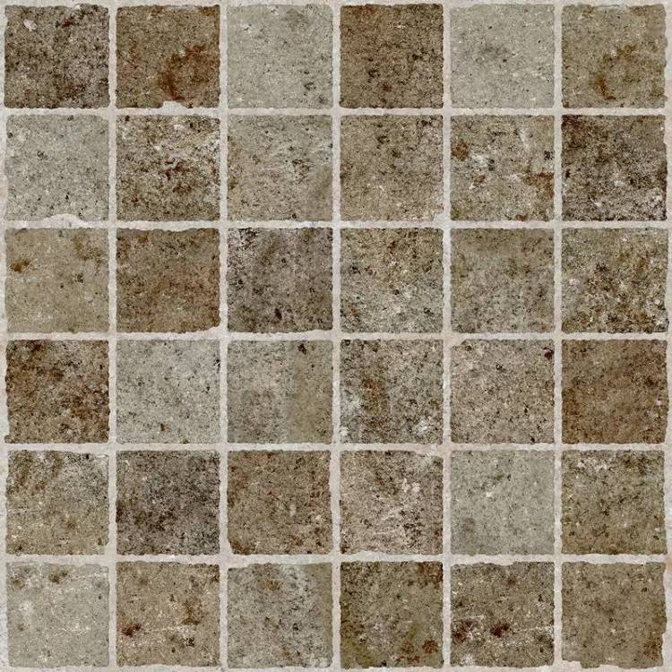 Керамогранит Goldis Tile Vito F1ED PA0E Brown Rectified 59.4x59.4