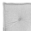 Модуль мягкий Tetchair Miracle 25336 VT shape silver велюр, букле, угловой фото 9