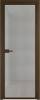 Межкомнатная дверь Profil Doors 1 AX цвет профиля Деорэ, стекло безопасное 6 мм рэте 700x2000