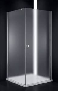 Душевой уголок Cezares ELENA-W-A-1-80-P-Cr-R профиль хром, стекло матовое, 80x80x195