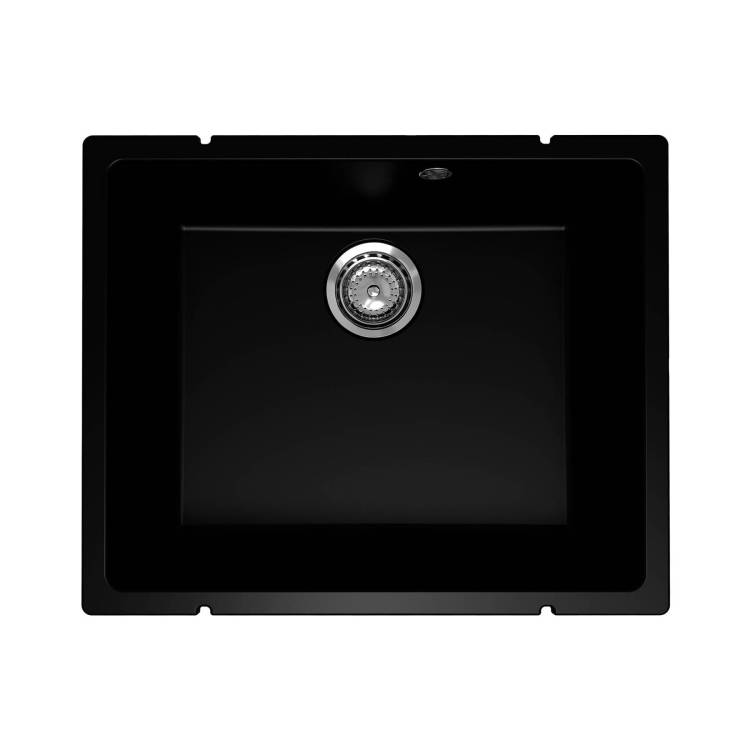 Кухонная мойка Ulgran Quartz Under 500-07 уголь