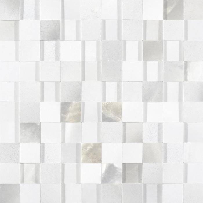 Мозаика Rex Ceramiche Alabastri Di Rex 739961 Alabastro Madreperla Mos. 3D Glossy 30x30
