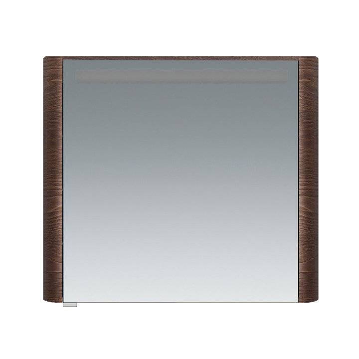 Зеркальный шкаф AM.PM Sensation M30MCR0801TF правый, 80 см, с подсветкой, табачный дуб, текстур