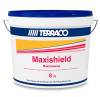 Краска на акриловой основе для внутренних и наружных работ Terraco Maxishield белая 8 л