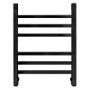 Полотенцесушитель водяной Indigo Aletto LALWPF60-50BR 63.5x53 Черный