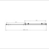 Душевой уголок Vincea Como-N VSR-4CN9014CGB профиль черный, стекло тонированное, 140x90x200 фото 7