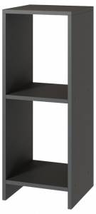 Стеллаж Атмосфера Квадро 00-00024861 Антрацит