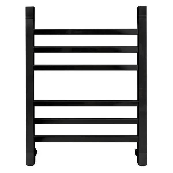 Полотенцесушитель водяной Indigo Aletto LALWPF60-50BR 63.5x53 Черный