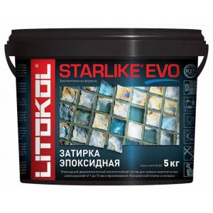 Затирка LITOKOL Starlike EVO S.115 Grigio Seta 5 кг