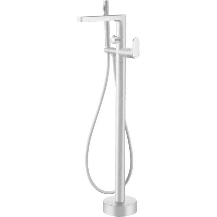 Смеситель для ванны Boheme Spectre 459-MW Matt White напольный