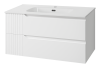 Тумба с раковиной Brevita Тиволи УТ000027207 белая, 100 см