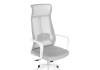 Кресло компьютерное Woodville Tilda 15628 light gray/white фото 7