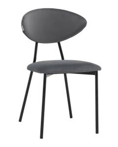 Стул Stool Group Квинси vd-kvinsy-b27 темно-серый, велюр