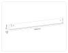 Трековый линейный светодиодный светильник Ambrella light Track System GL2325 фото 9