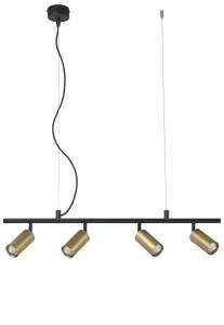 Подвесной светильник Crystal Lux Clt 015C4 L800 Bl-Go