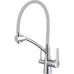 Смеситель для кухни Savol S-L1805-04 с гибким изливом