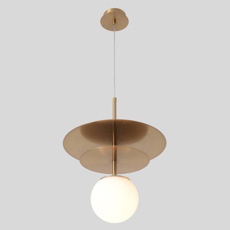 Светильник подвесной Crystal Lux Uva SP1.2 Brass