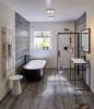 Термостатический смеситель Hansgrohe Ecostat Square 15714670 для душа, матовый черный фото 2