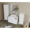 Тумба с раковиной Mixline Виктория-80 547205 белый фото 2