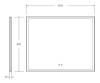 Зеркало Belbagno SPC-GRT-1000-800-LED-TCH-SND с подсветкой, голосовым управлением и подогревом фото 6