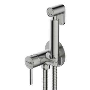 Смеситель для душа Wasserkraft A70338 встраиваемый, с гигиенической лейкой, никель