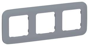 Рамка 3-постовая IEK Flite FI-M32-31-20-K35 маренго