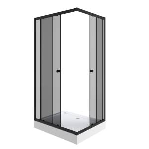 Душевой уголок Niagara Eco NG-018-14QT 1000х800х1950, низкий поддон(13см) стекло тонированное