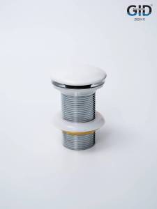 Донный клапан Gid Minucia Whm100 74403K без перелива, белый матовый