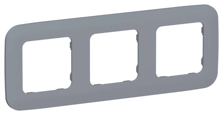 Рамка 3-постовая IEK Flite FI-M32-31-20-K35 маренго