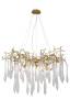 Люстра Crystal Lux REINA SP8 D1000 GOLD PEARL фото 2
