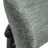 Стул полубарный Bradex Home Lucas 2 FR 1025 шалфей шенилл с черными ножками фото 6