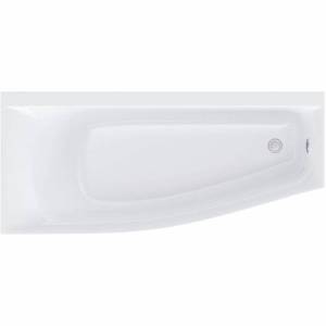 Ванна из искусственного камня Астра-Форм Скат 01010014 170x75 левая, белая глянцевая