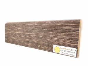 Плинтус МДФ TeckWood цветной Дуб Столичный 2150х75х16