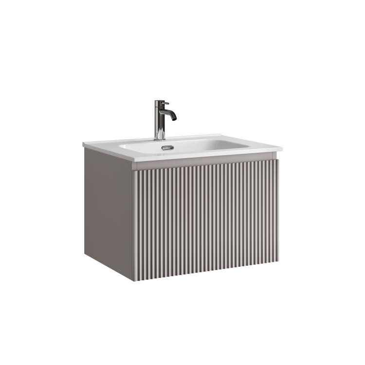 Тумба с раковиной Sancos Snob R 1.0 Doha Soft, 60x42.6