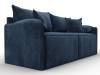 Диван прямой модульный Лига Диванов Лига-106 134838 Синий фото 3