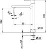 Смеситель для раковины Remer Vanity V10L фото 2