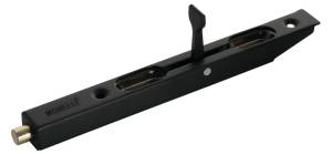 Торцевой шпингалет Morelli L160 BL черный