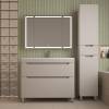 Тумба с раковиной Style Line Остин напольная, крем, раковина антрацит, 82x100x45 фото 3
