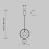 Подвесной светильник Maytoni Modern MOD407PL-L12B3K1 фото 6