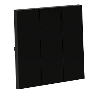 Клавиши для 3-клавишного выключателя Voltum S70 VLS000508 черный