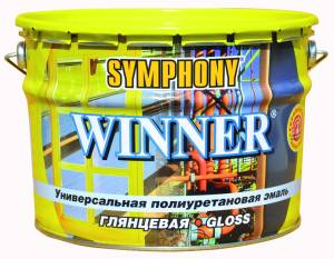 Эмаль Symphony Winner база А шелковисто-матовый 2.7 л