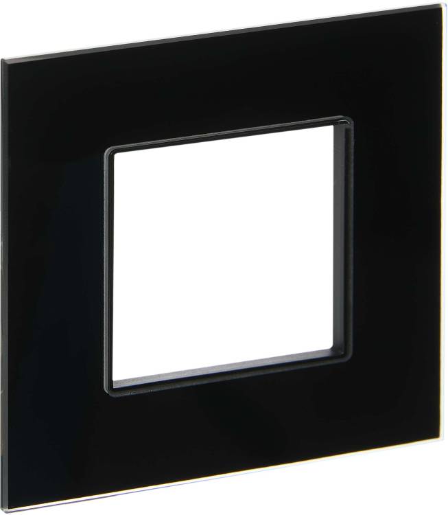 Рамка 1-постовая IEK Skandy SK-M12-G-K02 черный