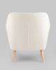 Кресло Stool Group Ричи QH-8298K 1859-01 white белый, тедди фото 7