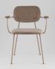Стул Stool Group Кэрол FDC9124P OTE-MOD410 F13 коричневый бежевые ножки фото 8