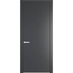 Межкомнатная дверь Profil Doors 1 PW полотно Графит 700x2000