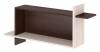 Полка книжная Merdes Домино ПК-16 ВК Венге/Карамель